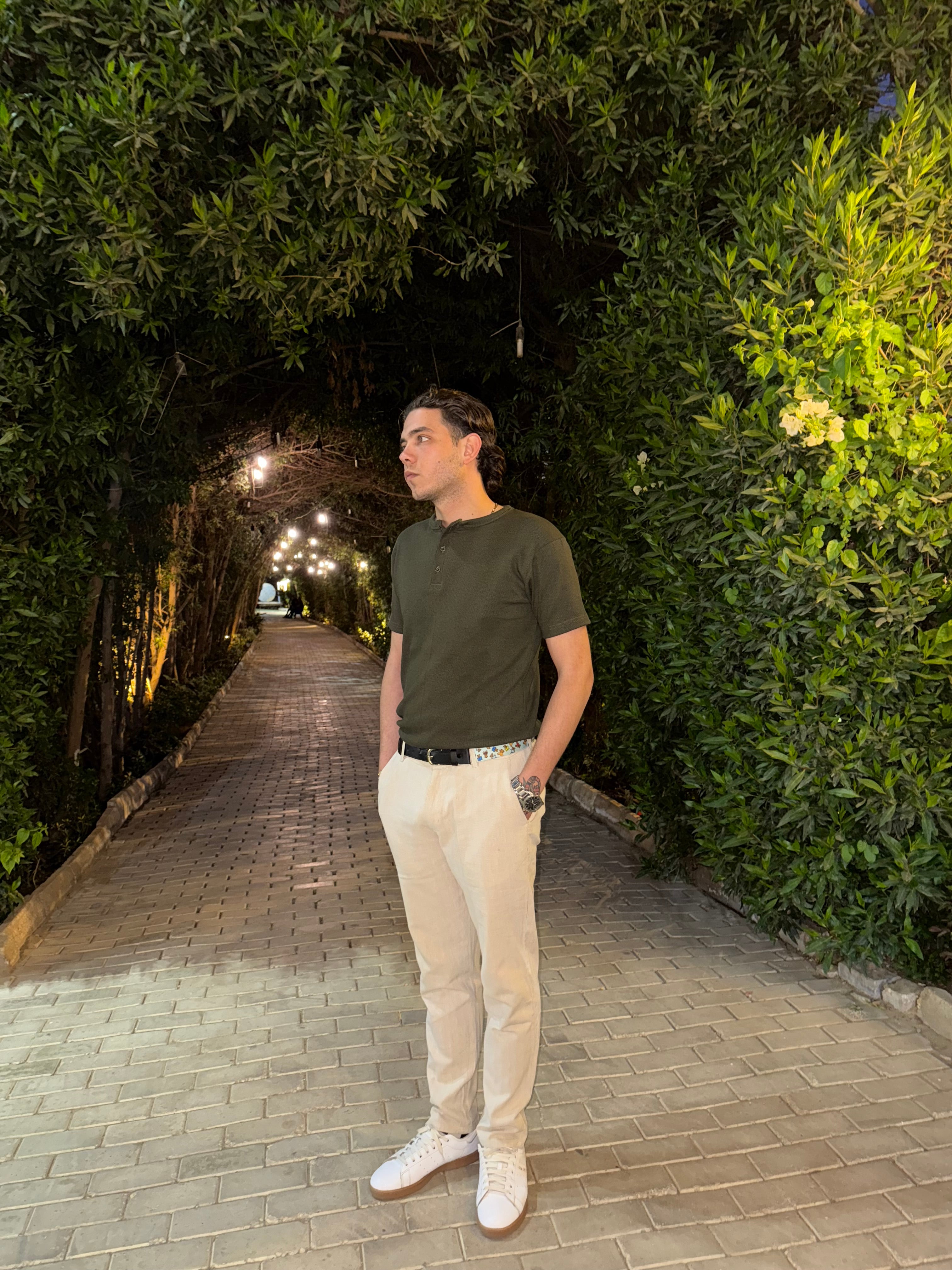 Short Sleeve Henley Shirt