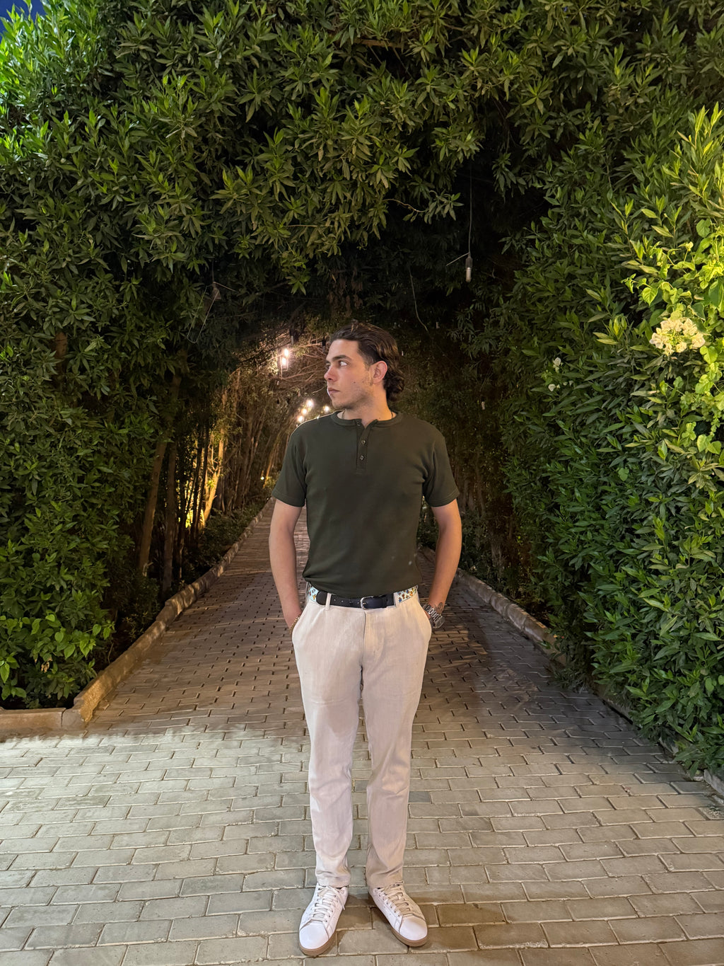 Short Sleeve Henley Shirt