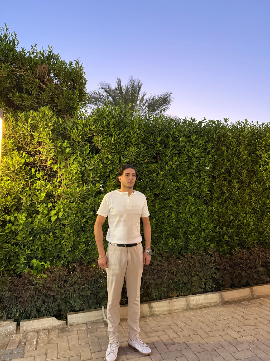 Short Sleeve Henley Shirt